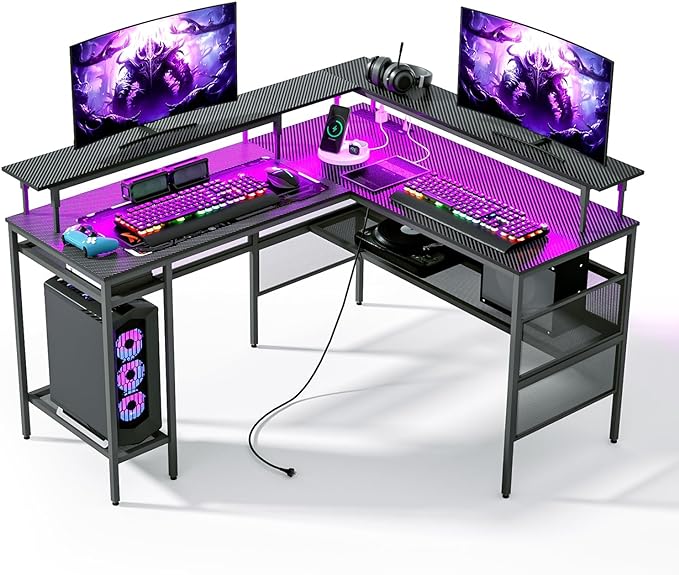 l shape gaming desk 4